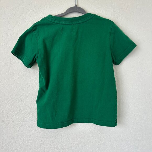 POLO Ralph Lauren Shirt Toddler Boys 2T Green Polo Bear Back To School Tee - Picture 5 of 6